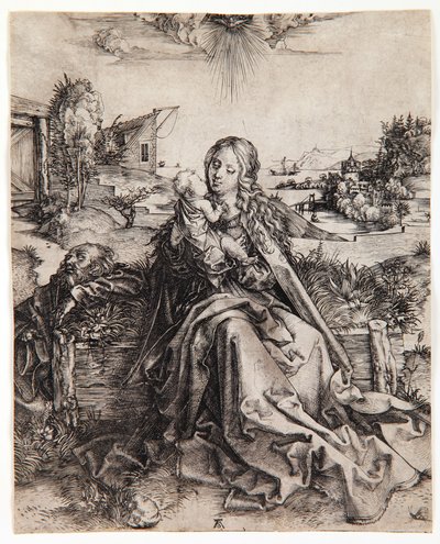 The Virgin with the Butterfly, c.1495 by Albrecht Dürer